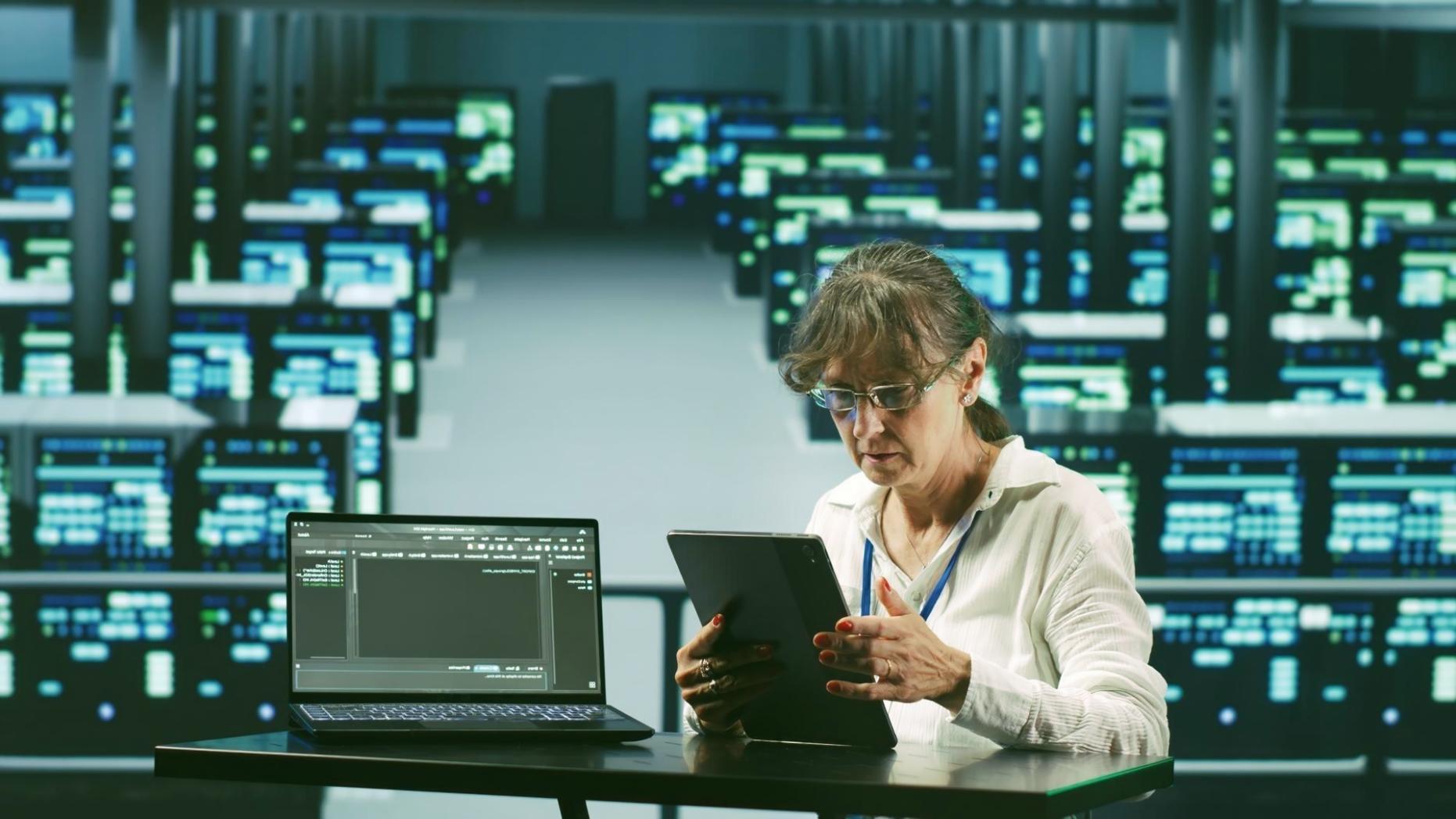 UI design workspace showing interface components and design systems